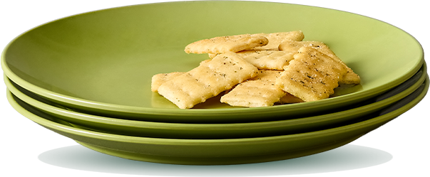 Club minis on a plate