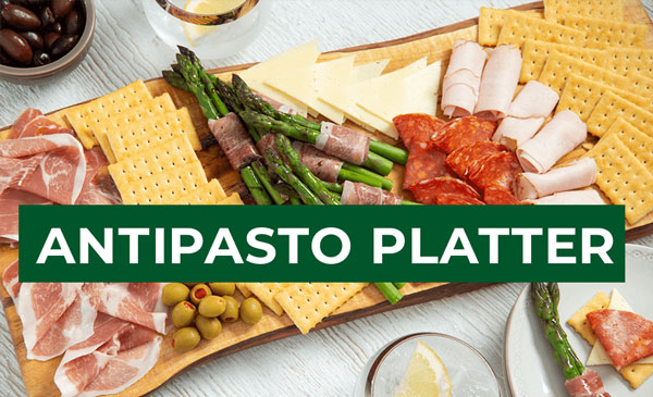 Antipasto platter with Club Crackers